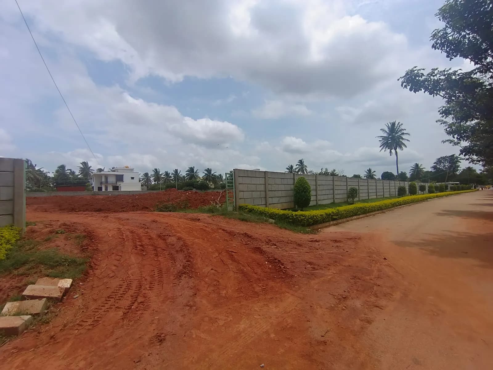 Preeti Aarna Ville: Site photo filed with Karnataka RERA