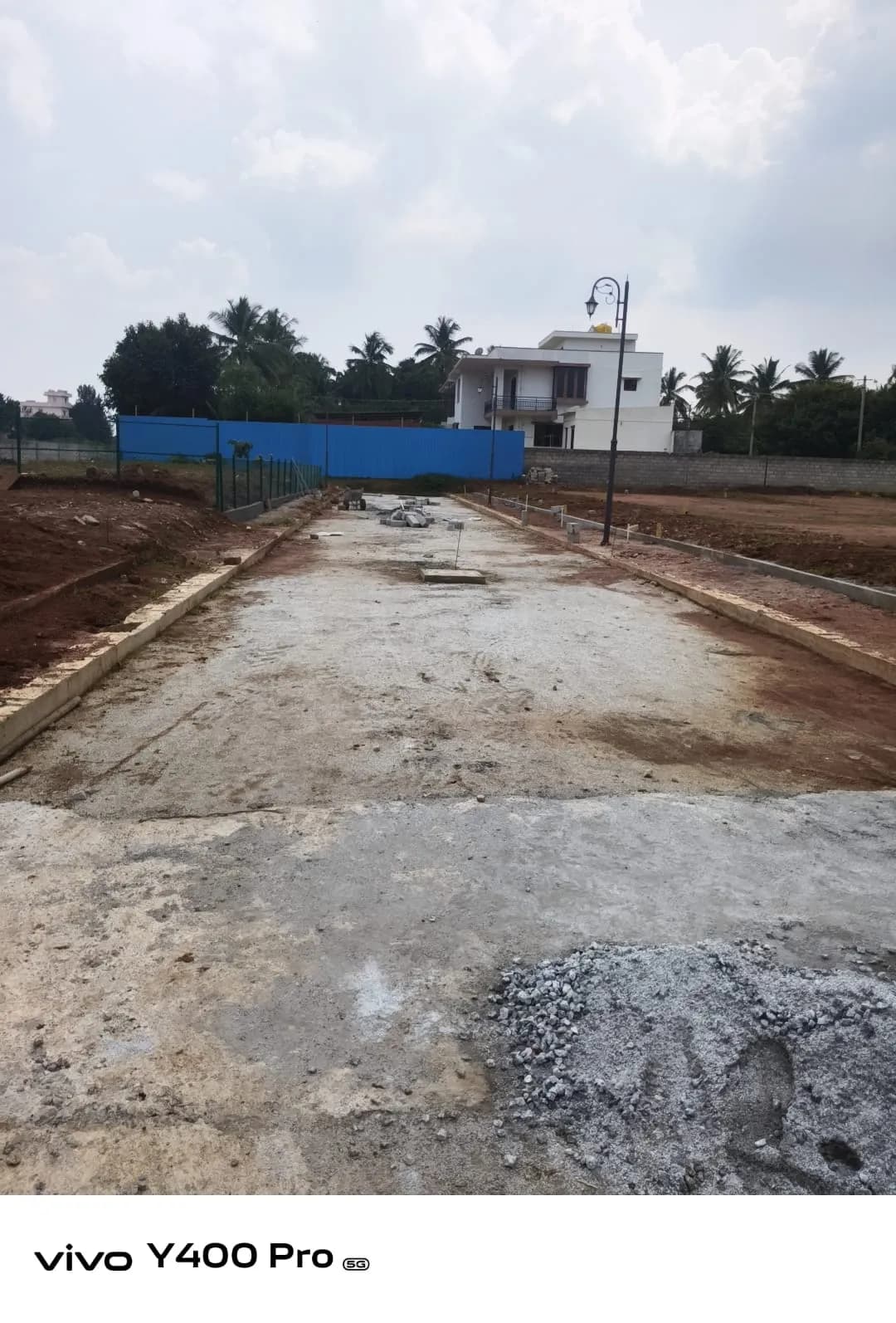 Preeti Aarna Ville: Site photo filed with Karnataka RERA