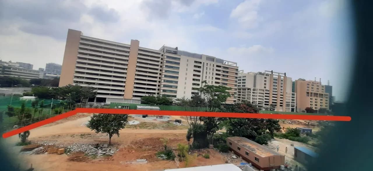 Mirabelle: Site photo filed with Karnataka RERA