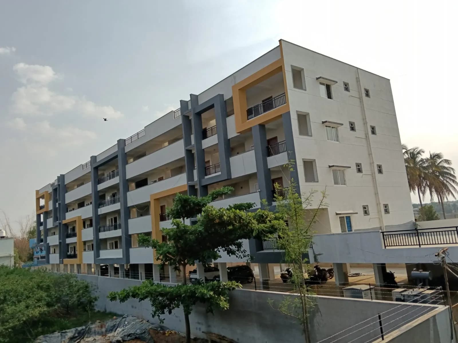 Warrior Central Bay: Site photo filed with Karnataka RERA