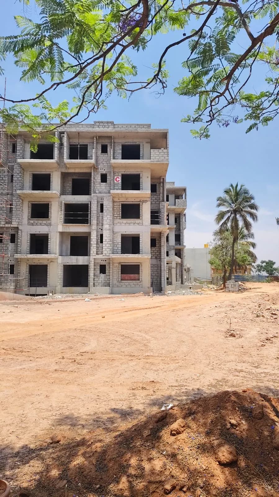 SBR Florenso: Site photo filed with Karnataka RERA