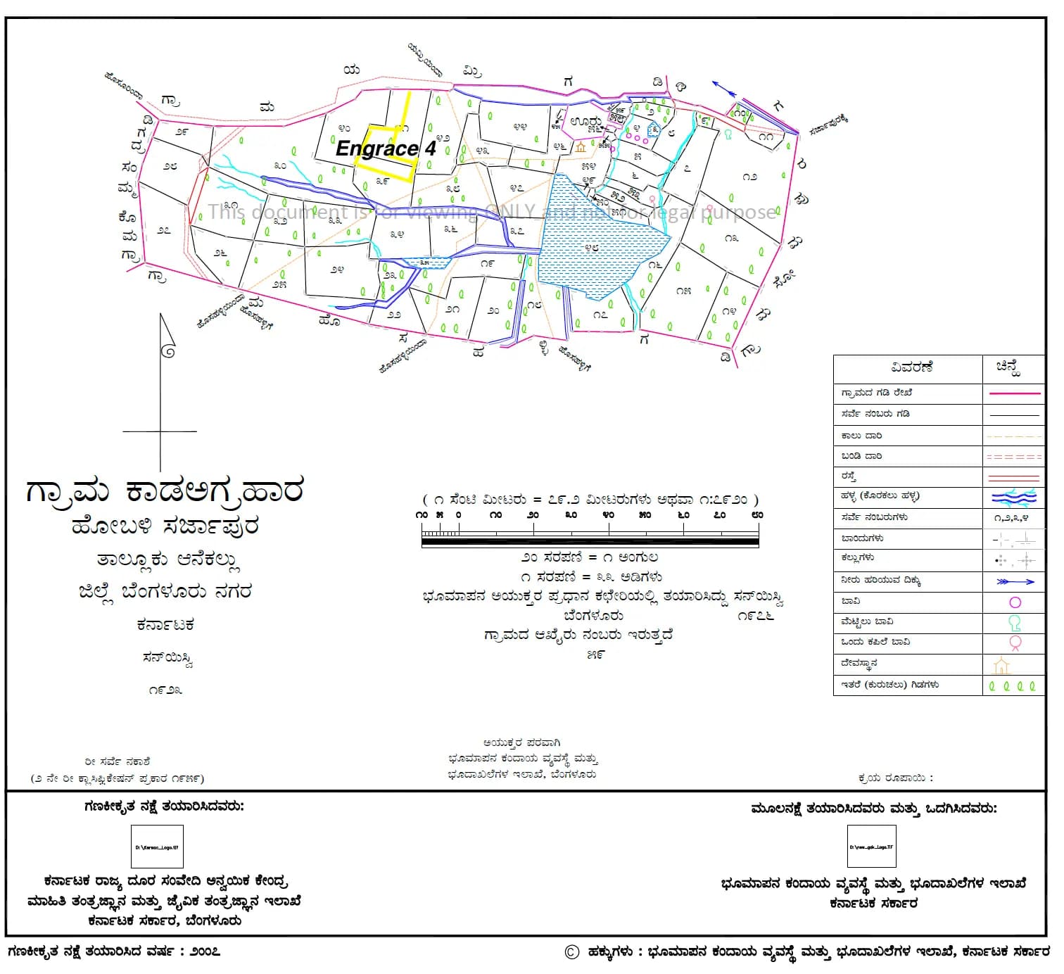 Engrace 4: Village Map Demarcation.png (filed with Karnataka RERA)