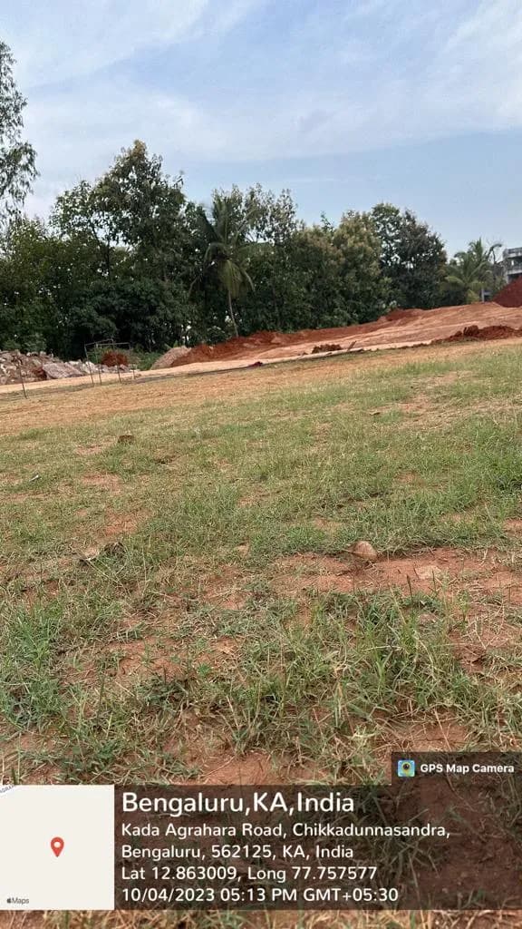 Engrace 4: Site photo filed with Karnataka RERA