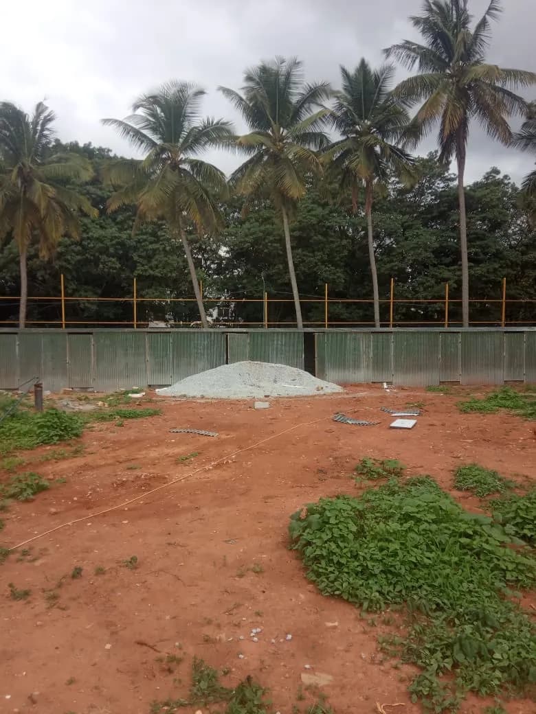 Divine Green Leaf: Site photo filed with Karnataka RERA
