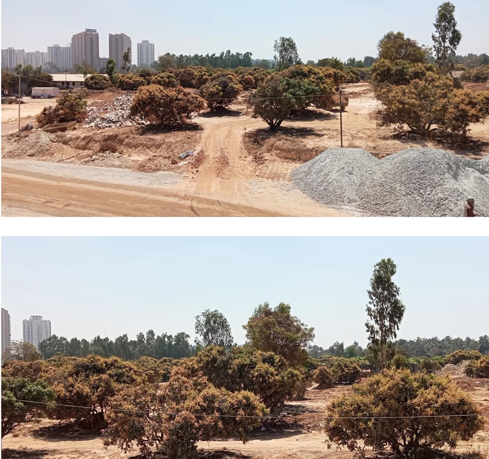 Chaithanya SANKHYA: Site photo filed with Karnataka RERA