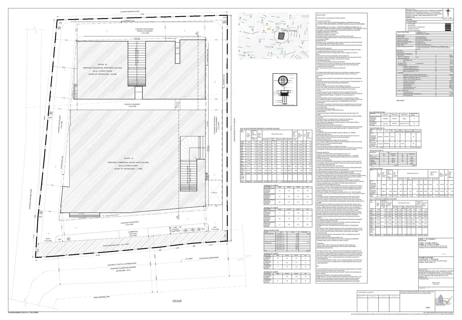 Shiva Sakthi: Approved Layout Plan (filed with Karnataka RERA)