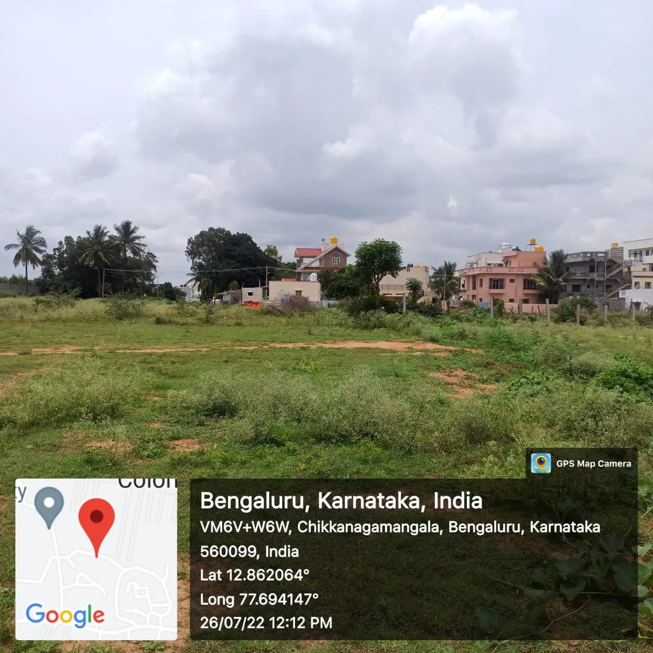 Greensquare: Site photo filed with Karnataka RERA