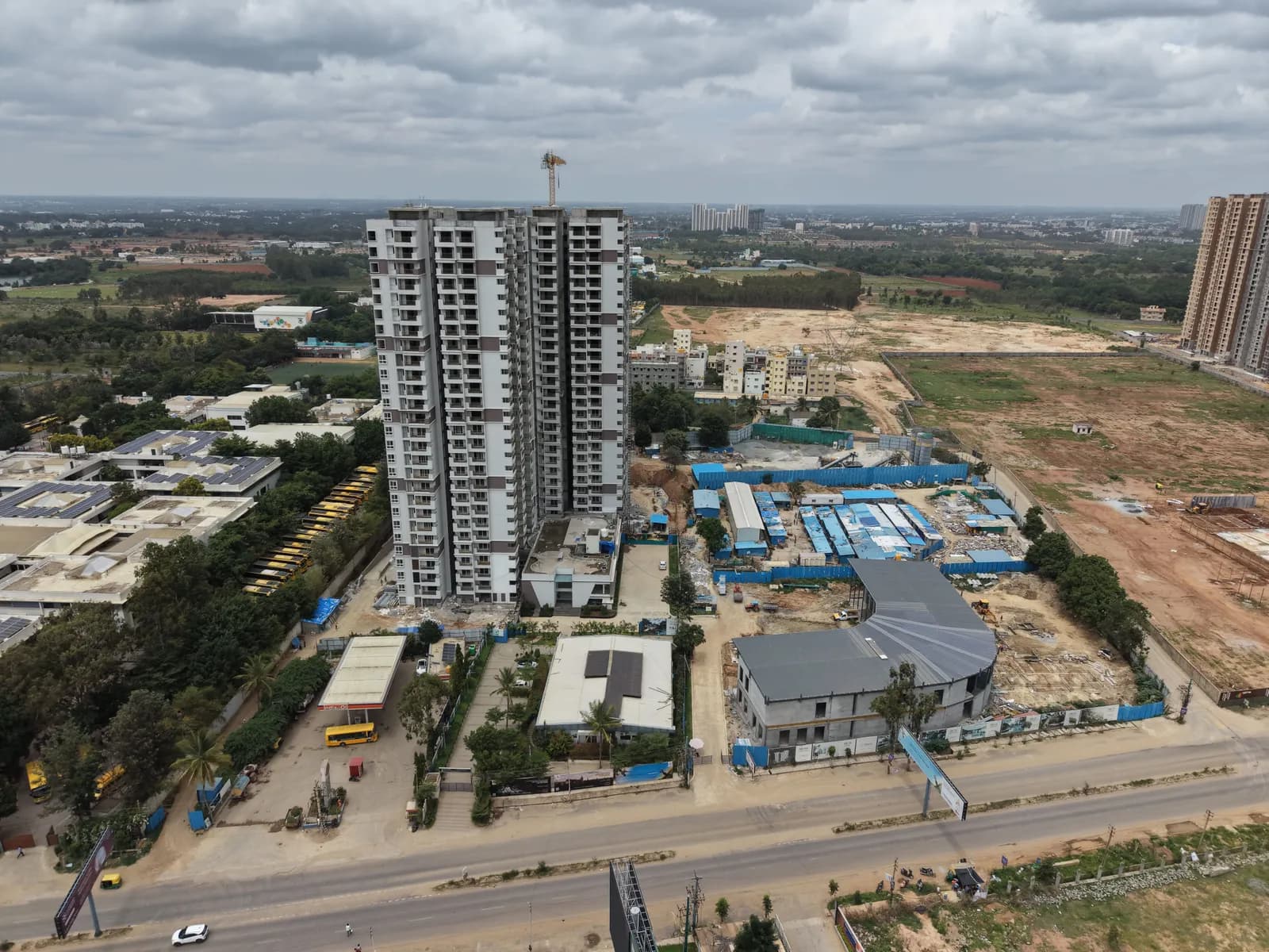 Abhee Celestial City: Site photo filed with Karnataka RERA
