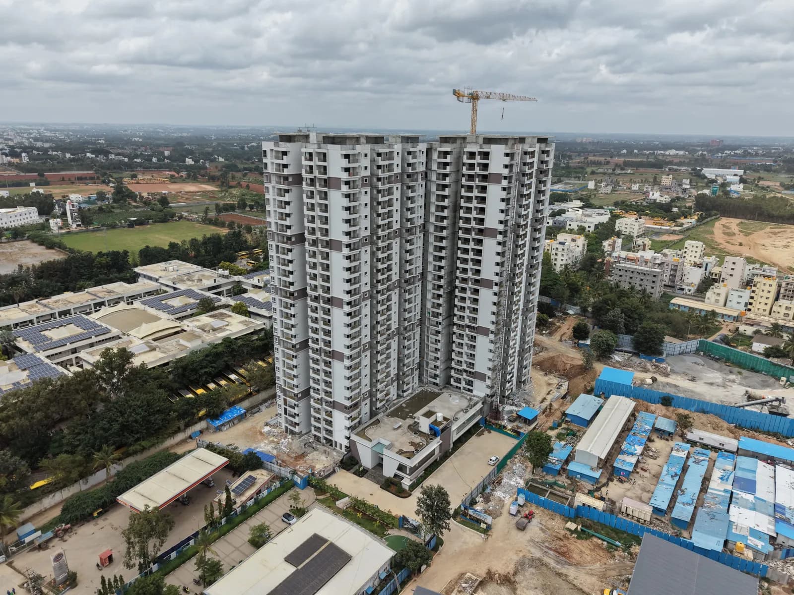 Abhee Celestial City: Site photo filed with Karnataka RERA