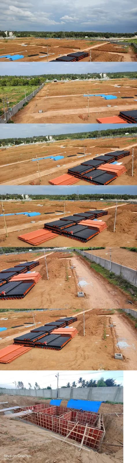 Trendcon Aurelius: Site photo filed with Karnataka RERA