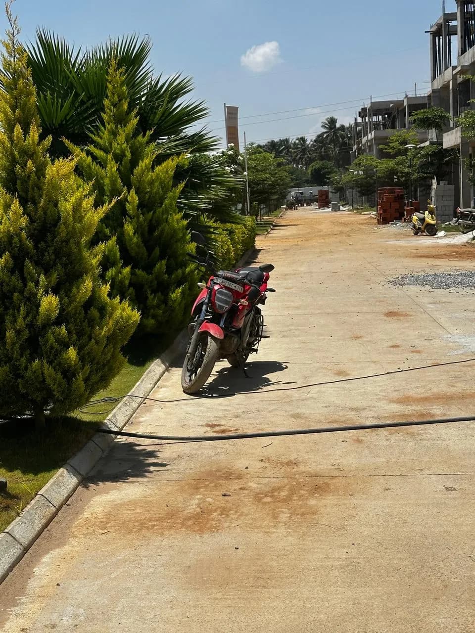 Trendcon Aurelius: Site photo filed with Karnataka RERA