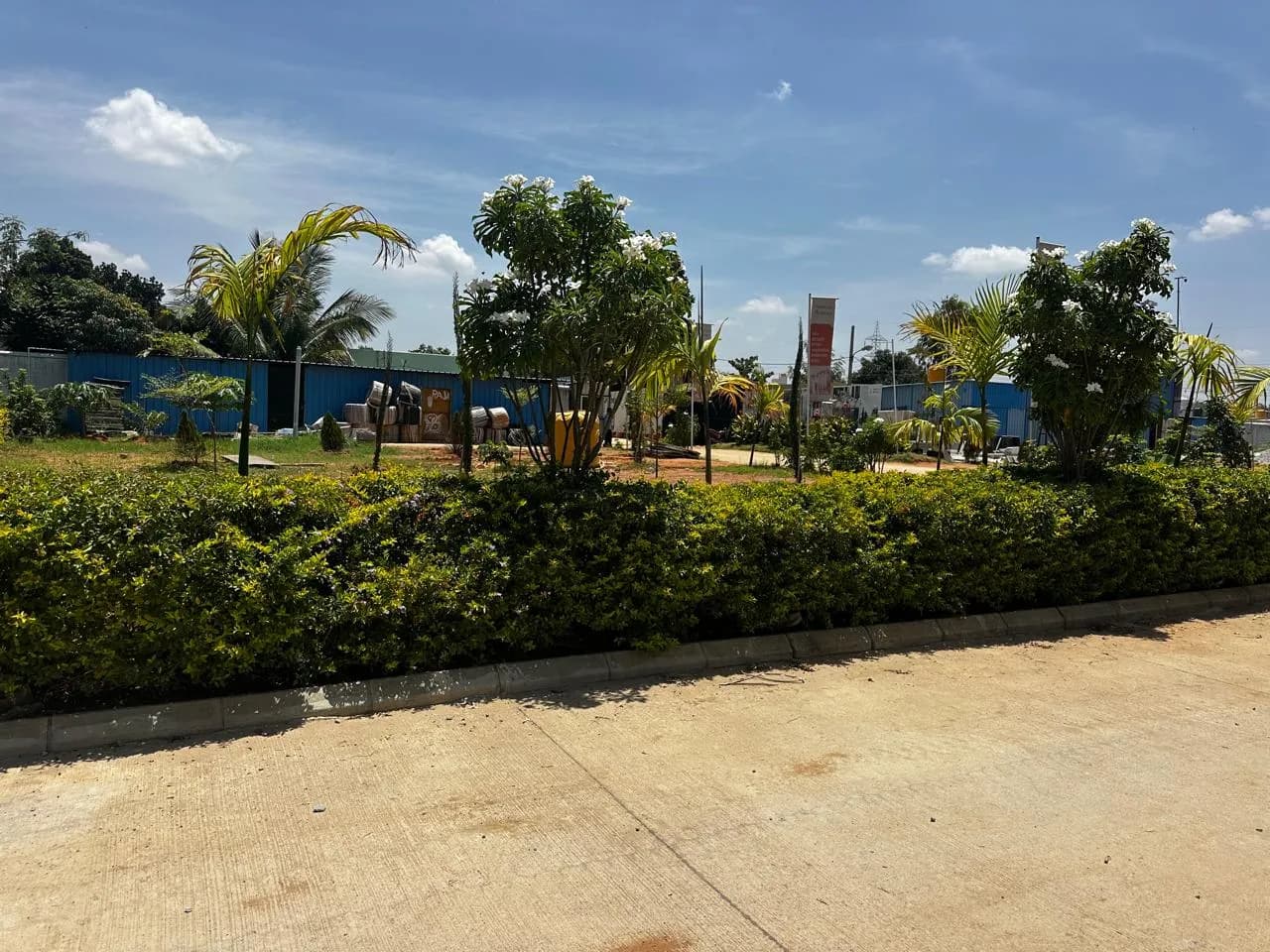 Trendcon Aurelius: Site photo filed with Karnataka RERA
