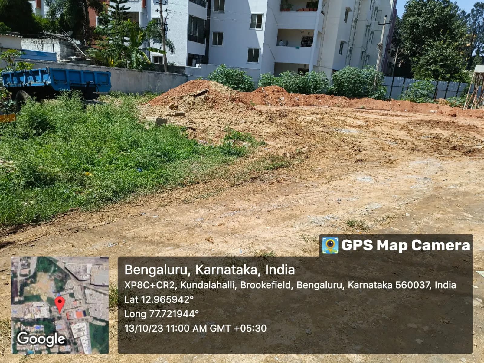 Vision Royal Park: Site photo filed with Karnataka RERA