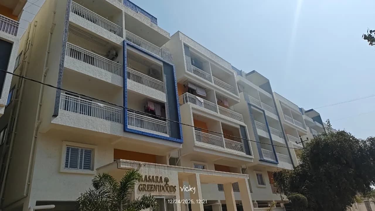 Aasara Greenwoods: Site photo filed with Karnataka RERA