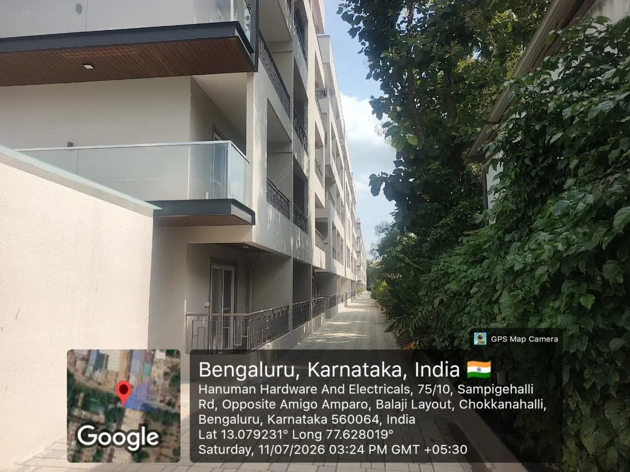 Amigo Amparo: Site photo filed with Karnataka RERA