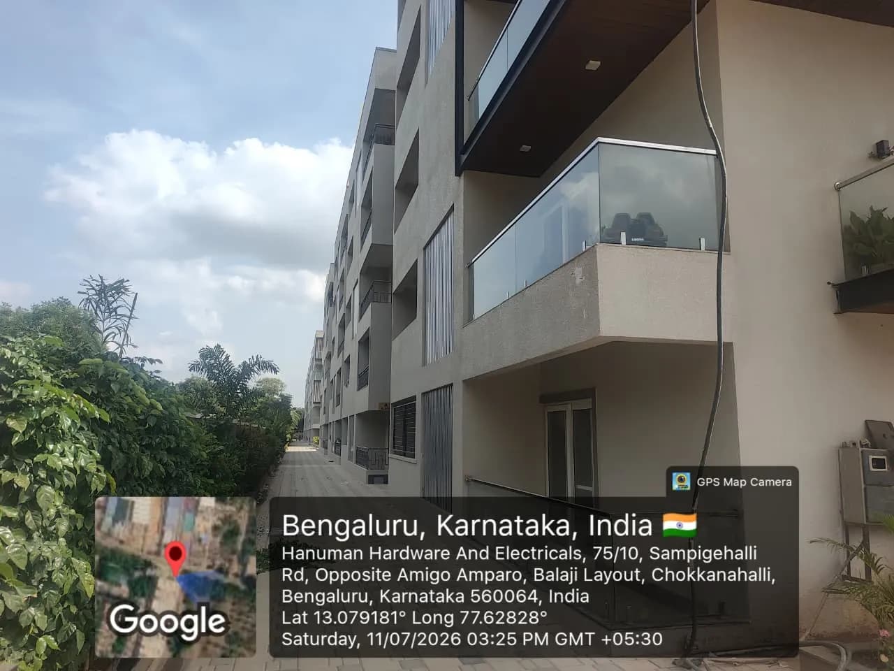 Amigo Amparo: Site photo filed with Karnataka RERA