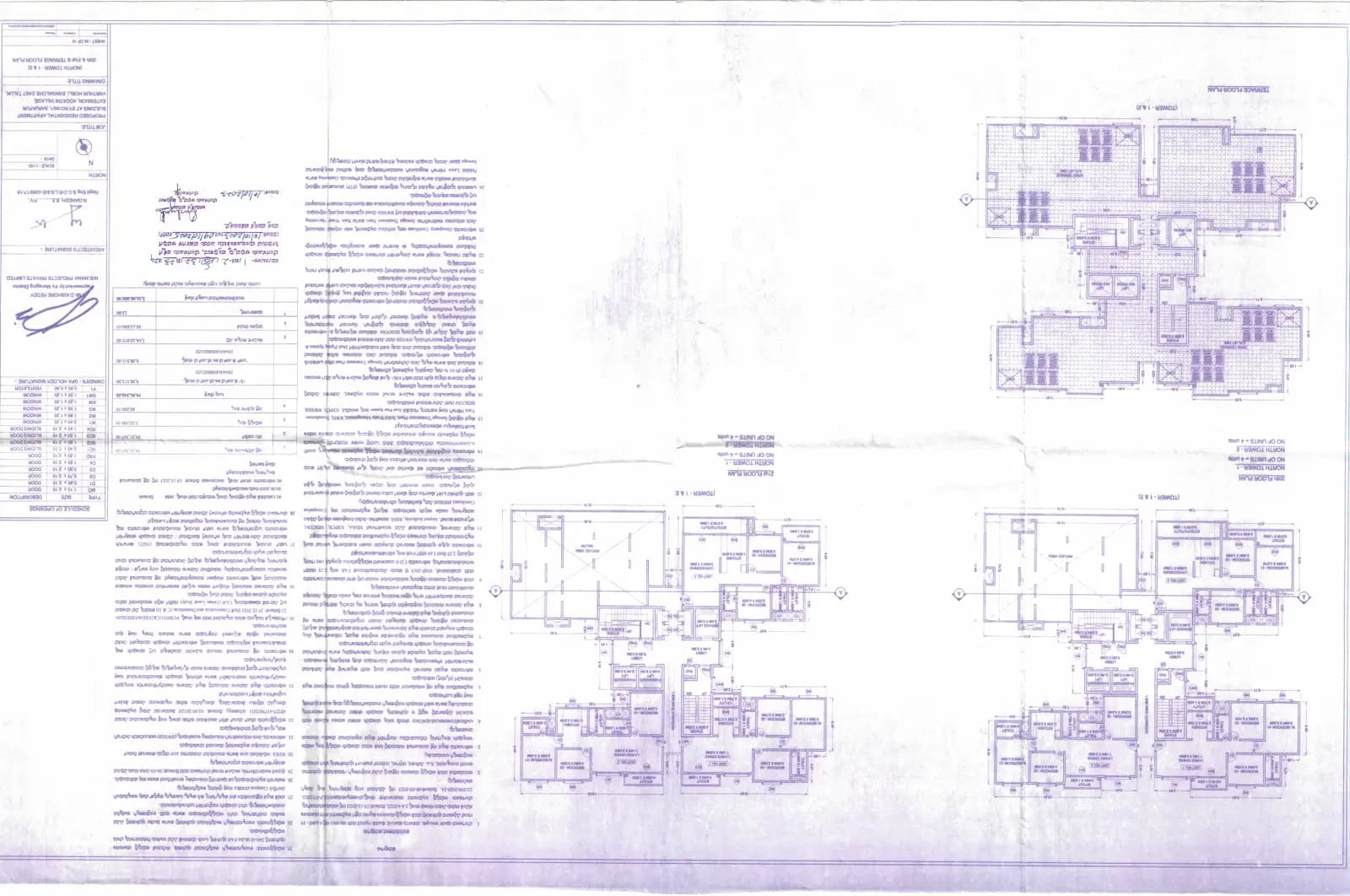 Mana Dale: Approved Layout Plan (filed with Karnataka RERA)