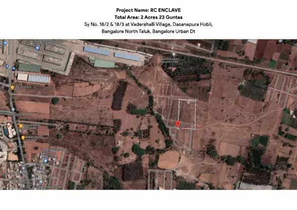 RC Enclave: Location and Demarcation.pdf (filed with Karnataka RERA)
