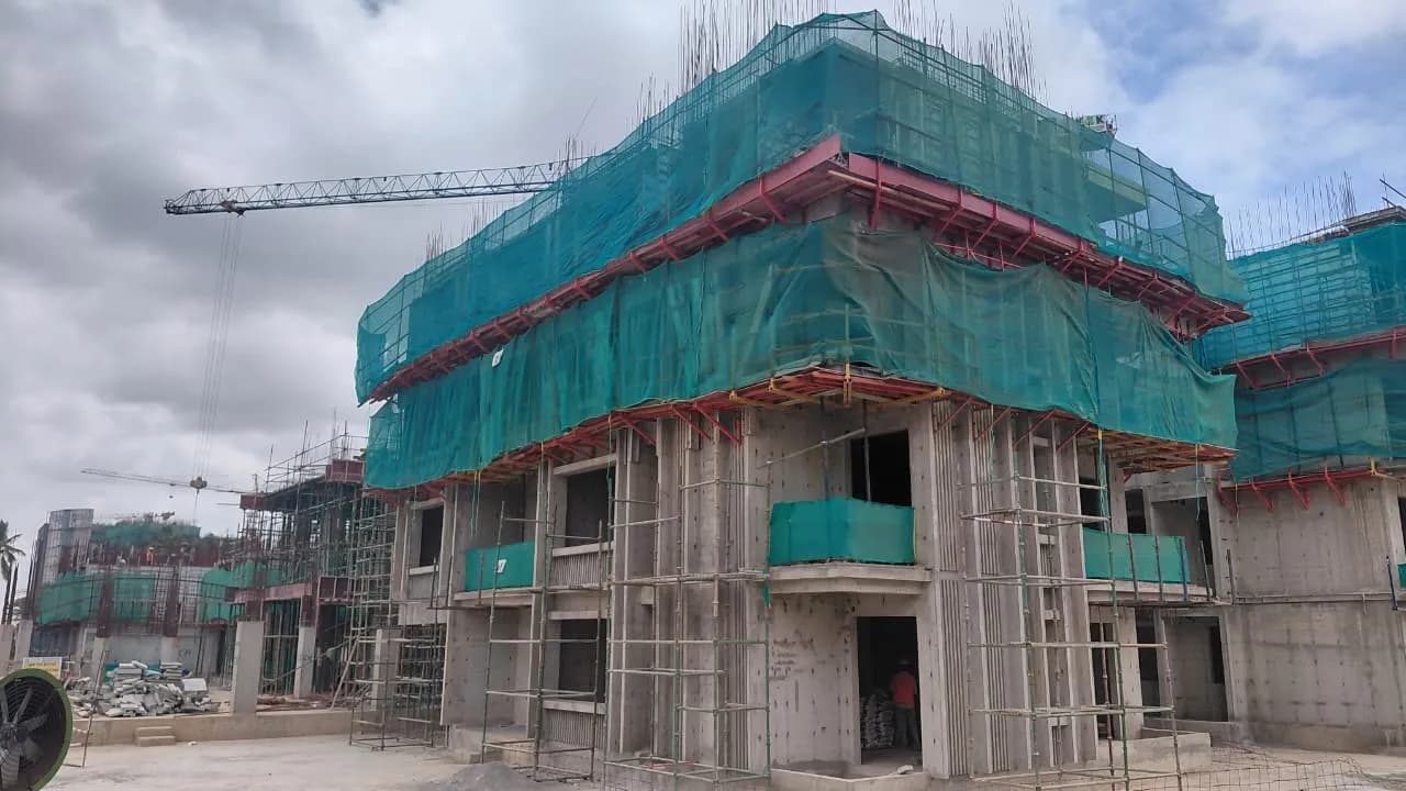Prestige Somerville: Site photo filed with Karnataka RERA