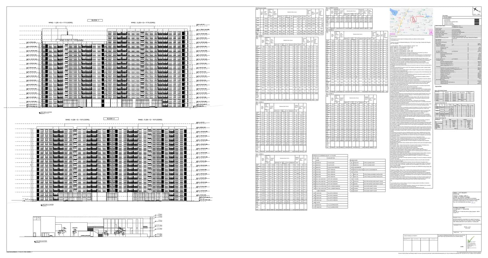 Nikoo Homes VI: Building Plan - Nikoo VI-14-Elevation.pdf (filed with Karnataka RERA)