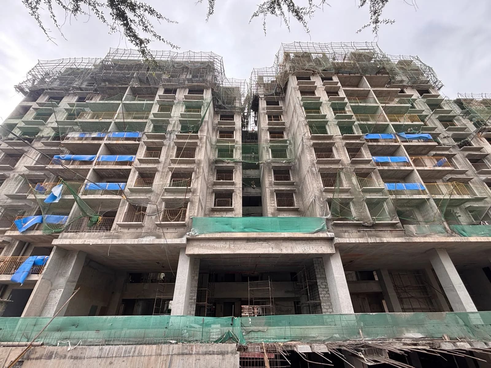 Nikoo Homes VI: Site photo filed with Karnataka RERA