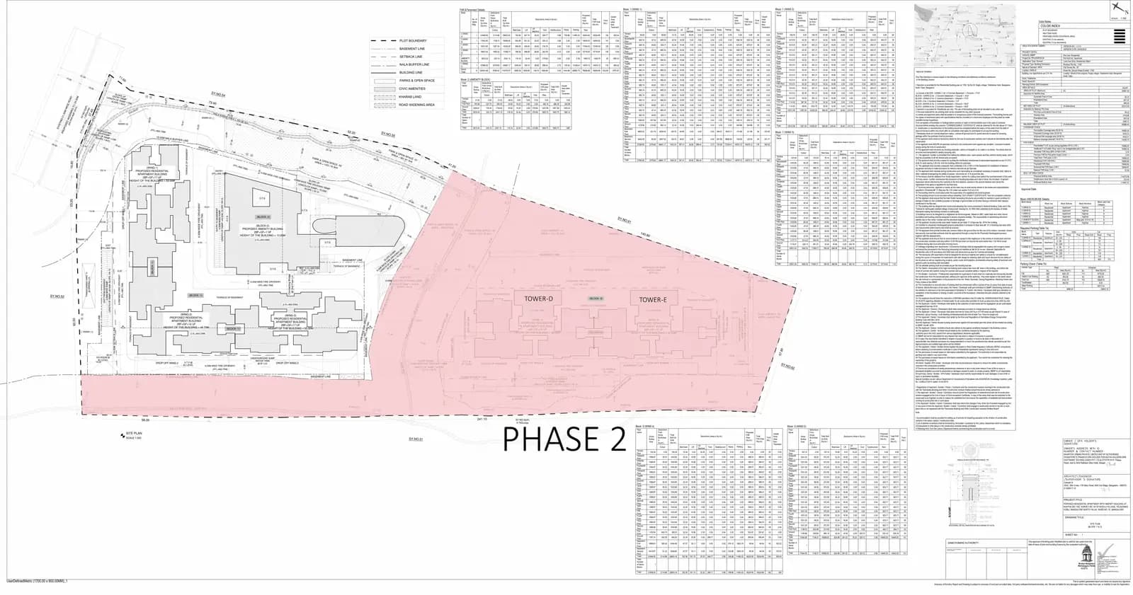 Nikoo Homes VI: Demarcation Plan - Nikoo VI (filed with Karnataka RERA)