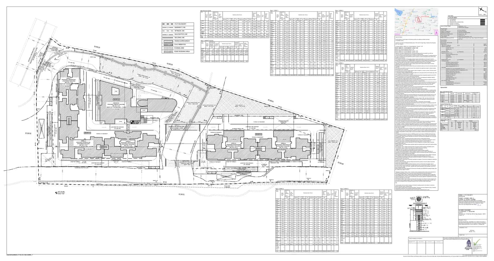 Nikoo Homes VI: Approved Layout Plan (filed with Karnataka RERA)