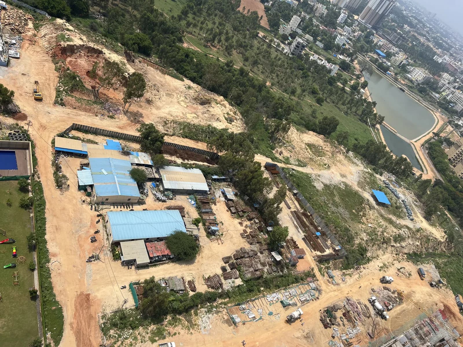 Nikoo Homes V: Site photo filed with Karnataka RERA