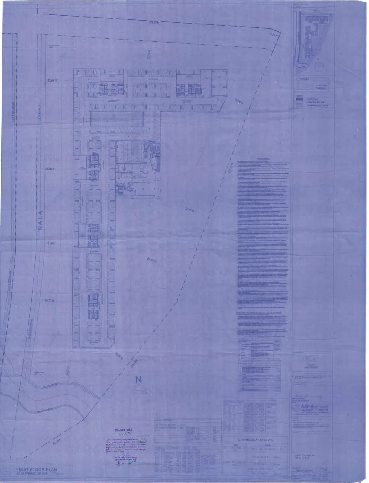 Nikoo Homes V: 1st Floor Plan.pdf (filed with Karnataka RERA)