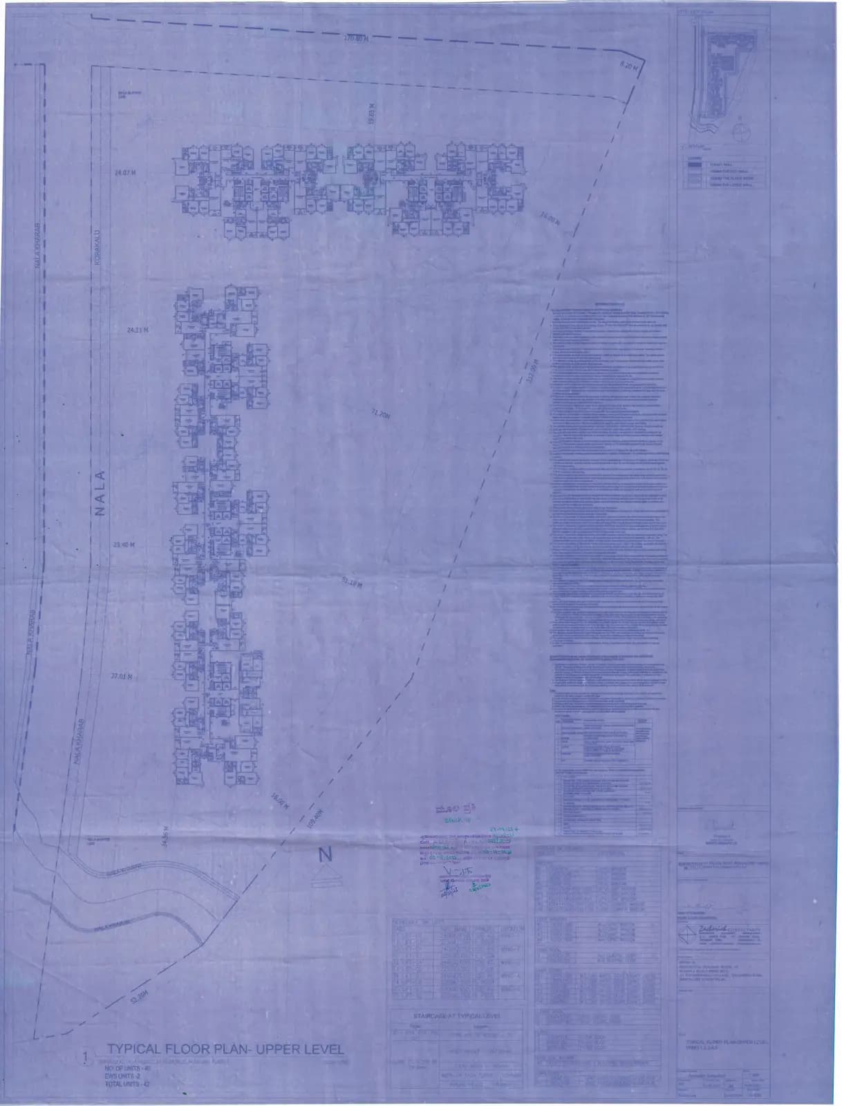 Nikoo Homes V: Typical Floor Plan- Upper Level.pdf (filed with Karnataka RERA)