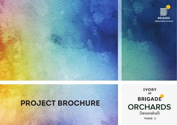 Ivory at Brigade Orchards: Brochure, page 1 (filed with Karnataka RERA)