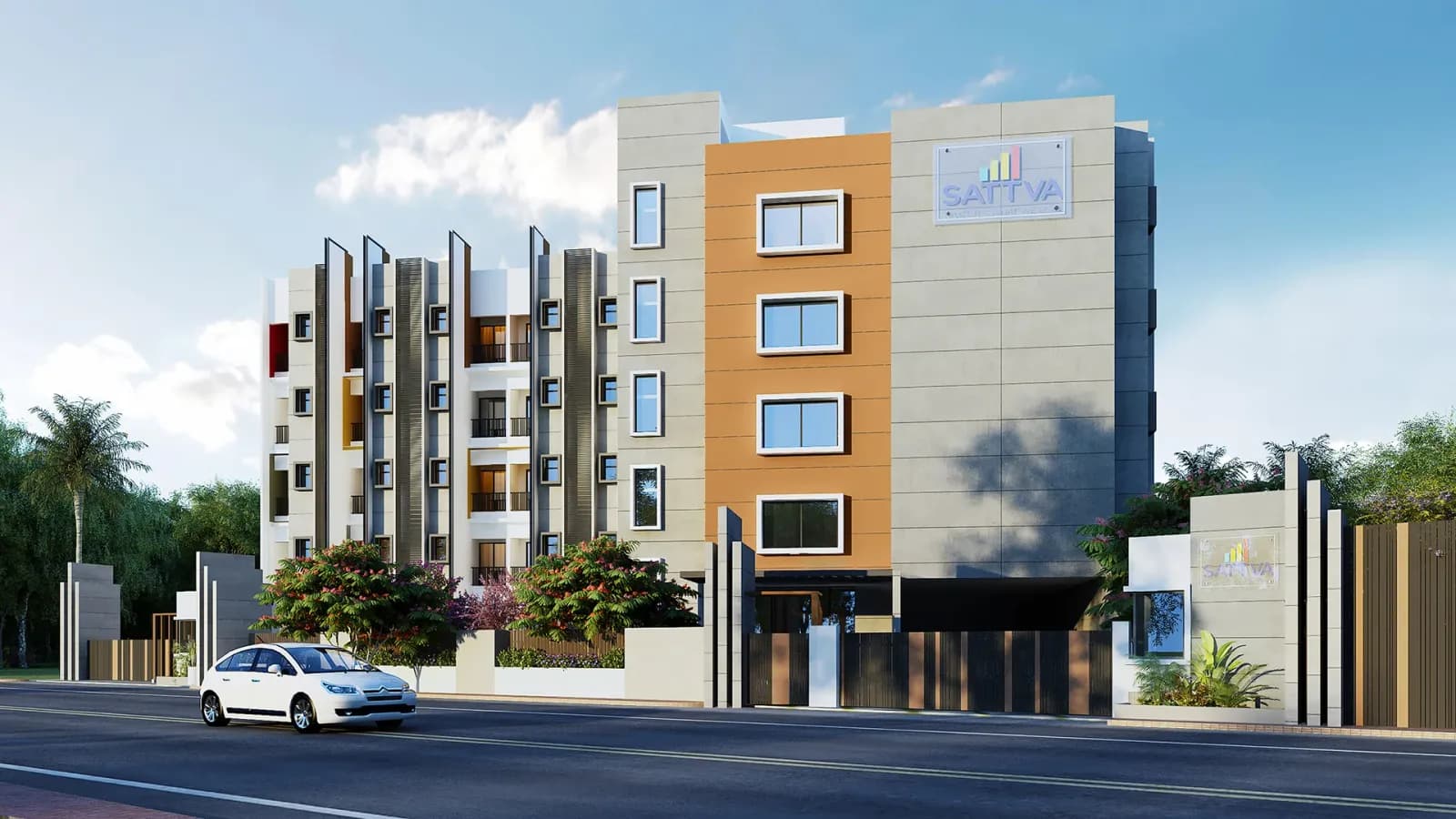 Sattva SimpliCity: Sattva SimpliCity project overview (artist’s impression)