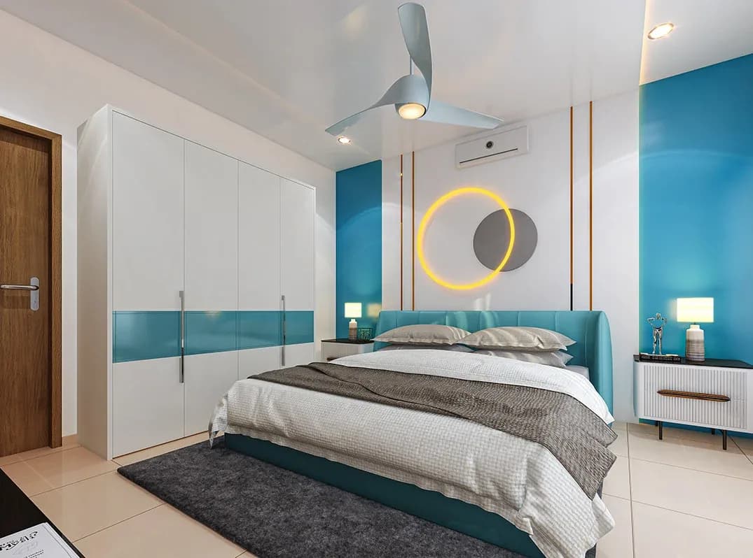 Sattva SimpliCity: Bedroom interior view (artist’s impression)