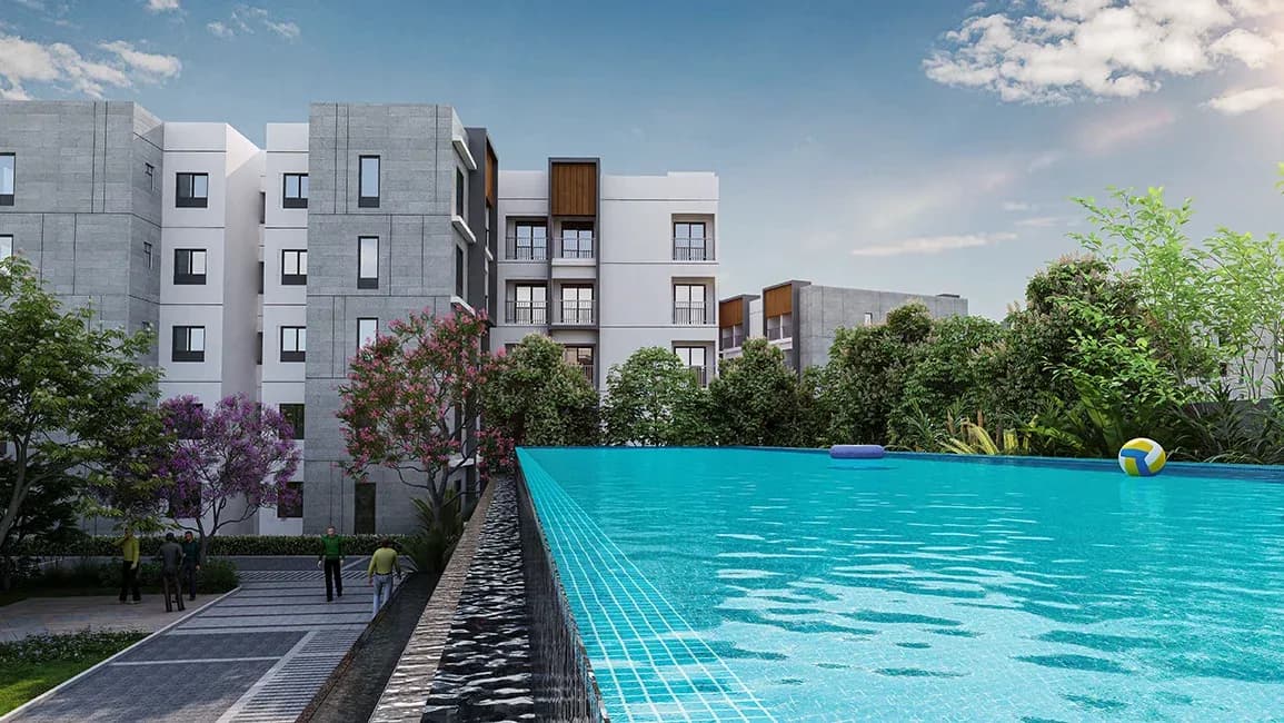Sattva SimpliCity: Swimming pool (artist’s impression)