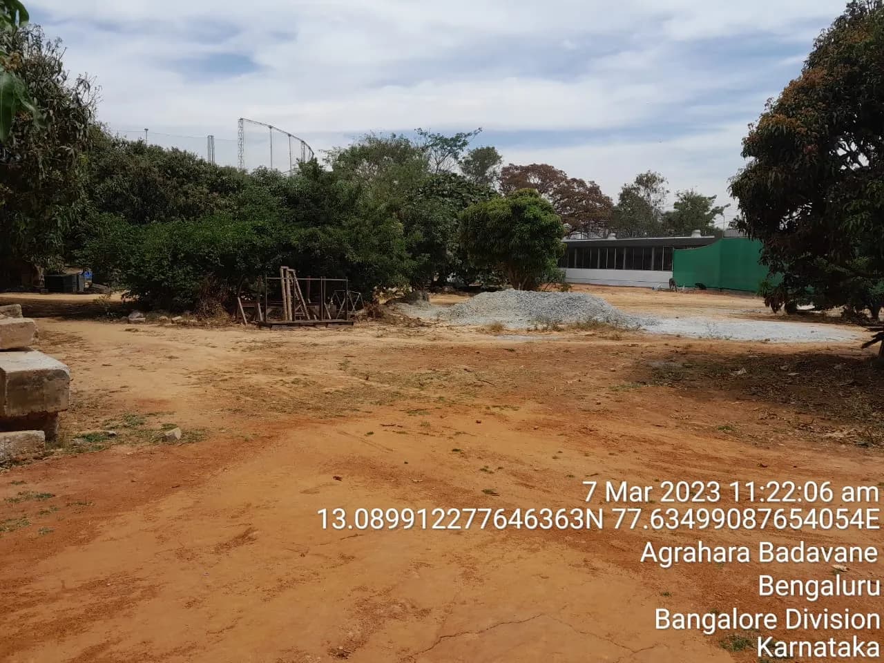 Orchid Salisbury: Site photo filed with Karnataka RERA