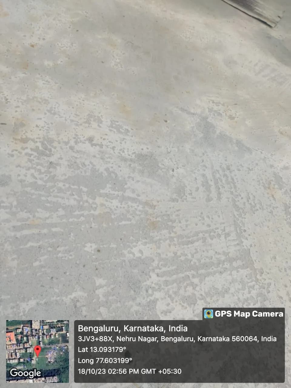 Dhiraan Galaxy: Site photo filed with Karnataka RERA