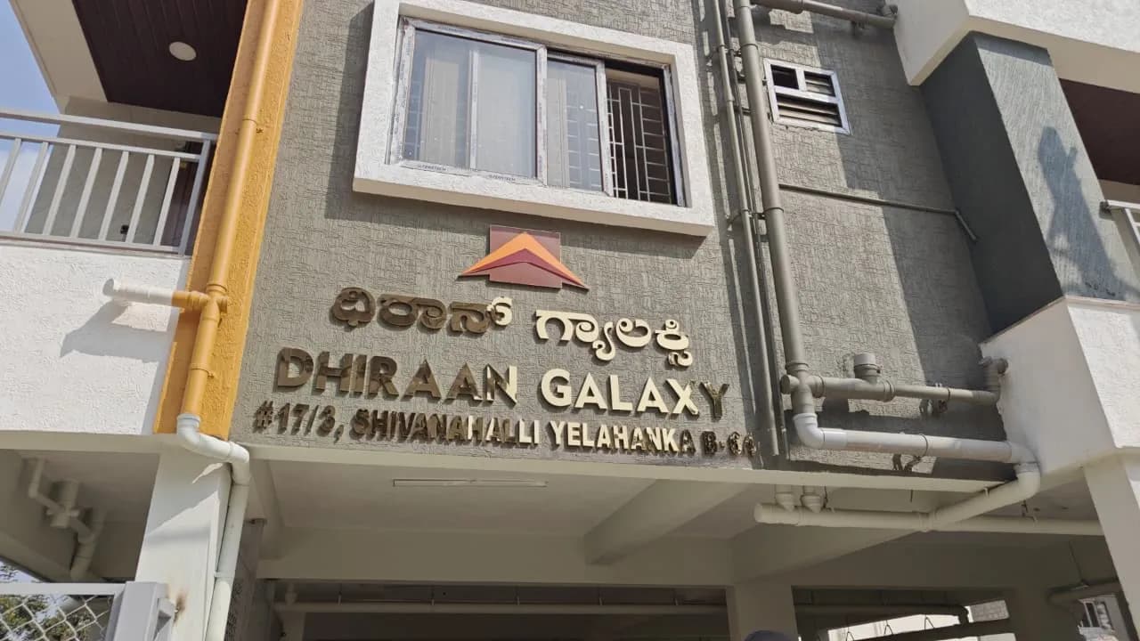 Dhiraan Galaxy: Site photo filed with Karnataka RERA