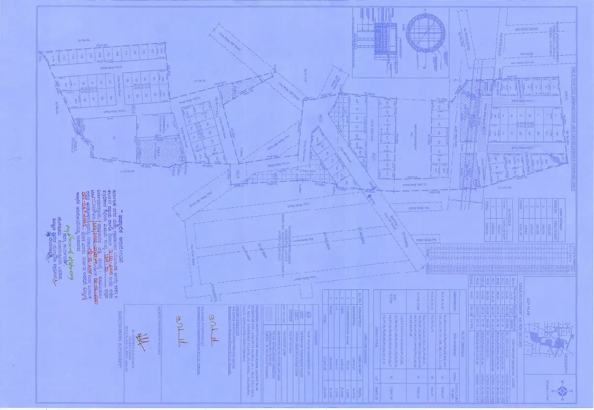 Vedam By Essem18: Approved Layout Plan (filed with Karnataka RERA)