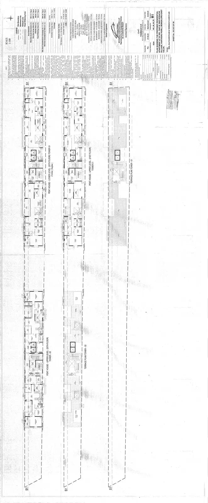 Mana Jardin Neo: 20th & 21st Floor Plan & Terrace Floor Plan.pdf (filed with Karnataka RERA)