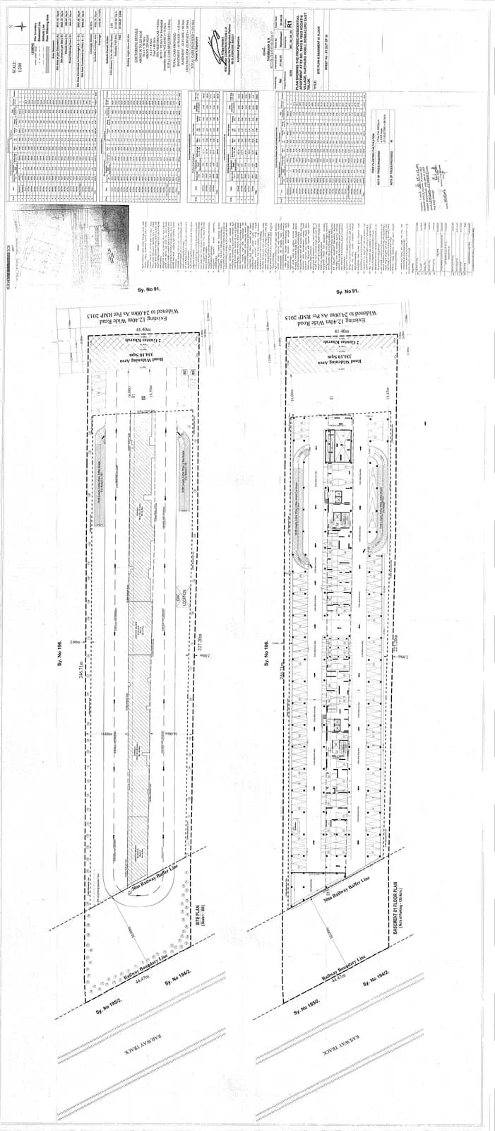 Mana Jardin Neo: Existing Layout Plan (filed with Karnataka RERA)
