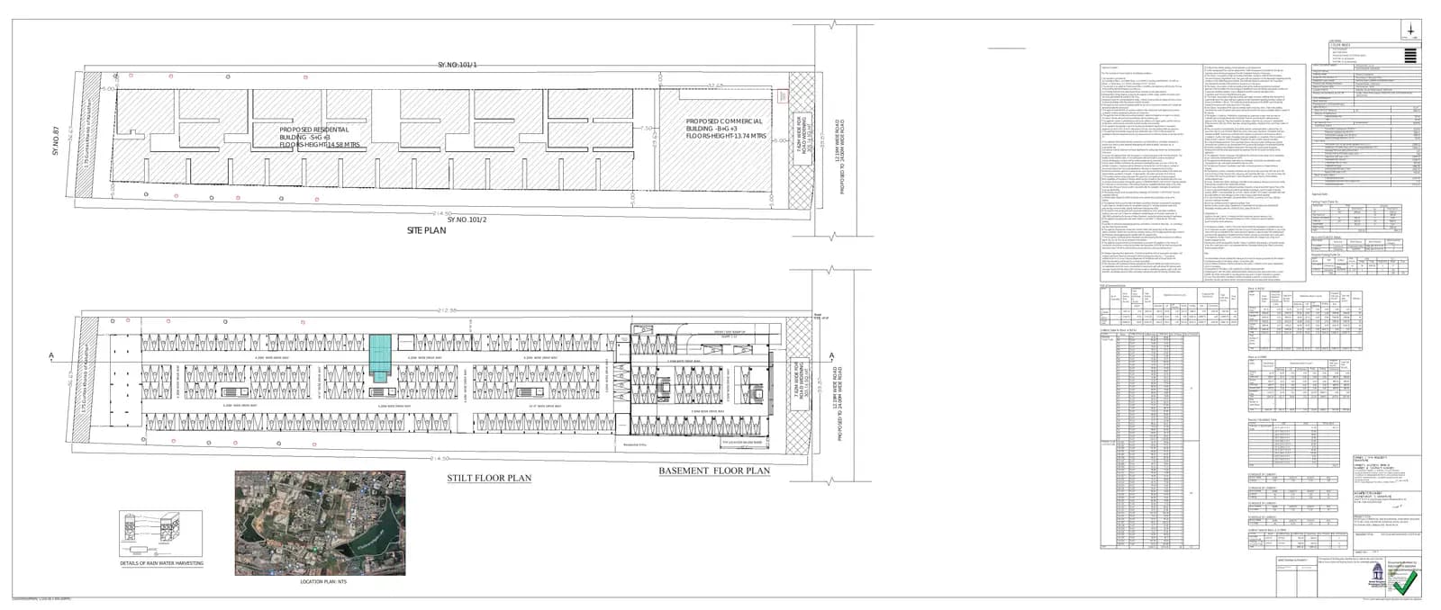 Jai Fortune Square: Existing Layout Plan (filed with Karnataka RERA)