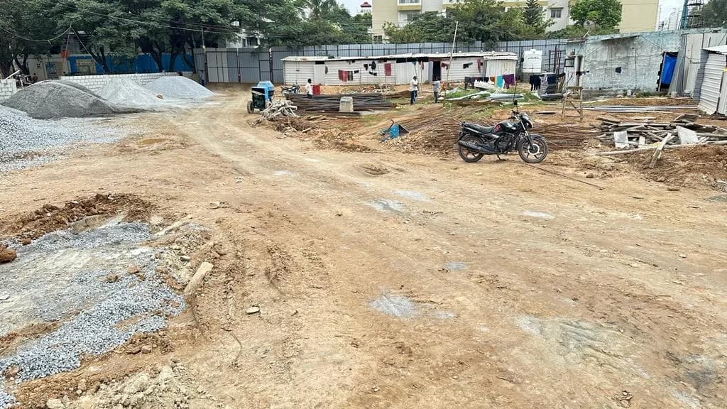 Jai Fortune Square: Site photo filed with Karnataka RERA