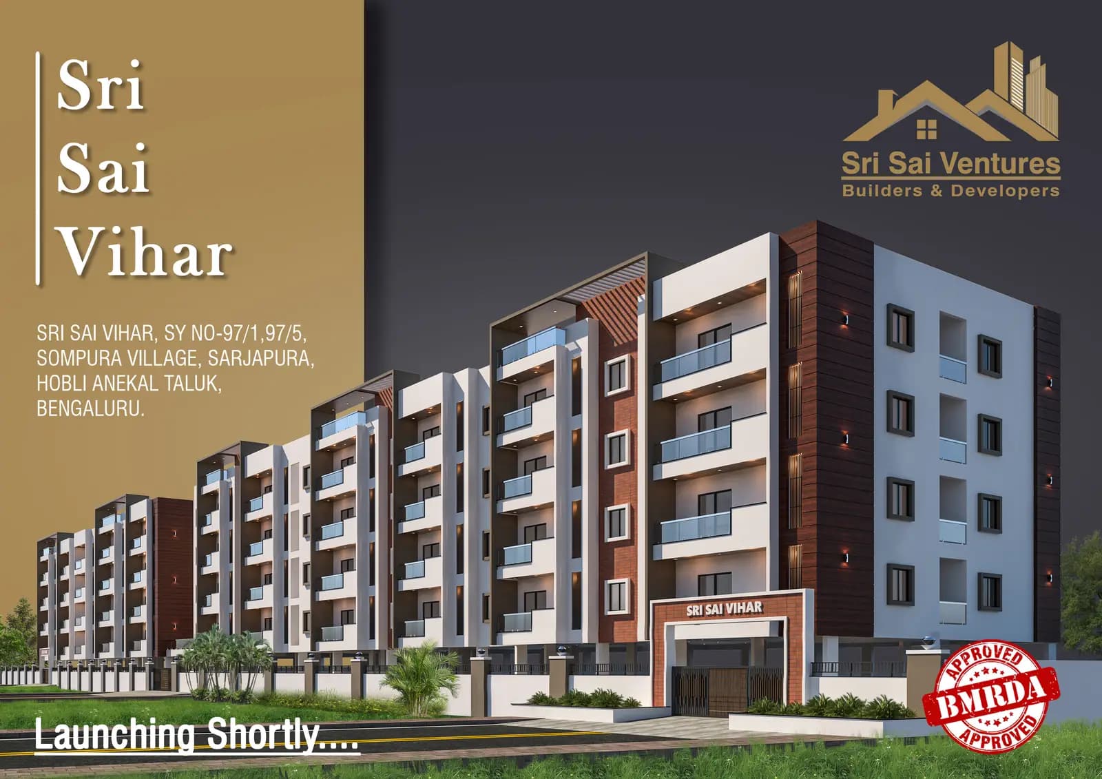 Sri Sai Vihar: Brochure (filed with Karnataka RERA)
