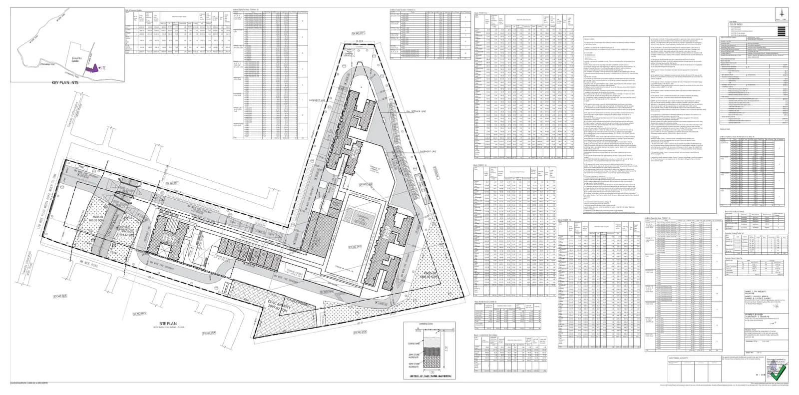 Birla Ojasvi: 4 Building Plan all the floors, page 1 (filed with Karnataka RERA)