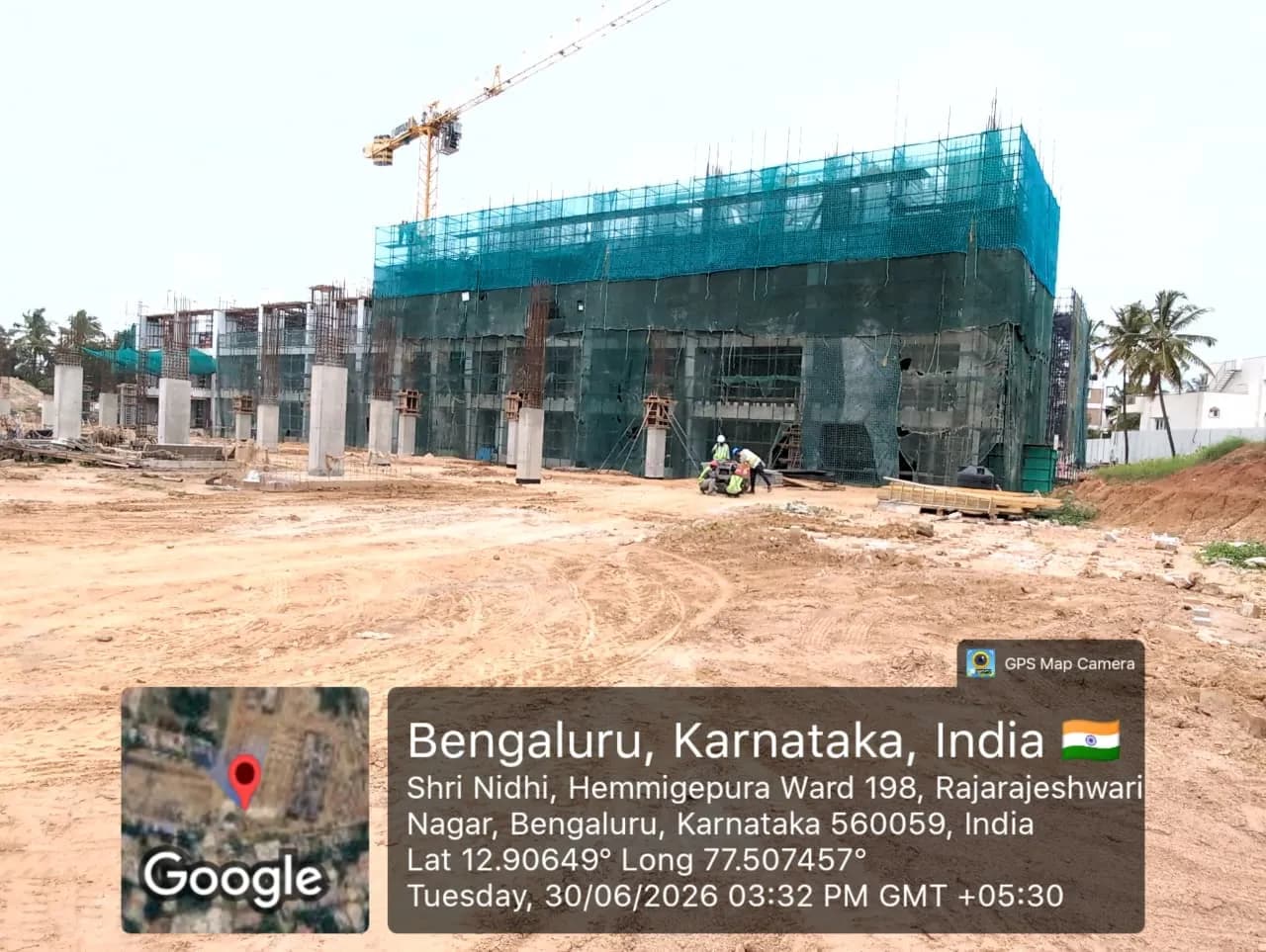 Birla Ojasvi: Site photo filed with Karnataka RERA