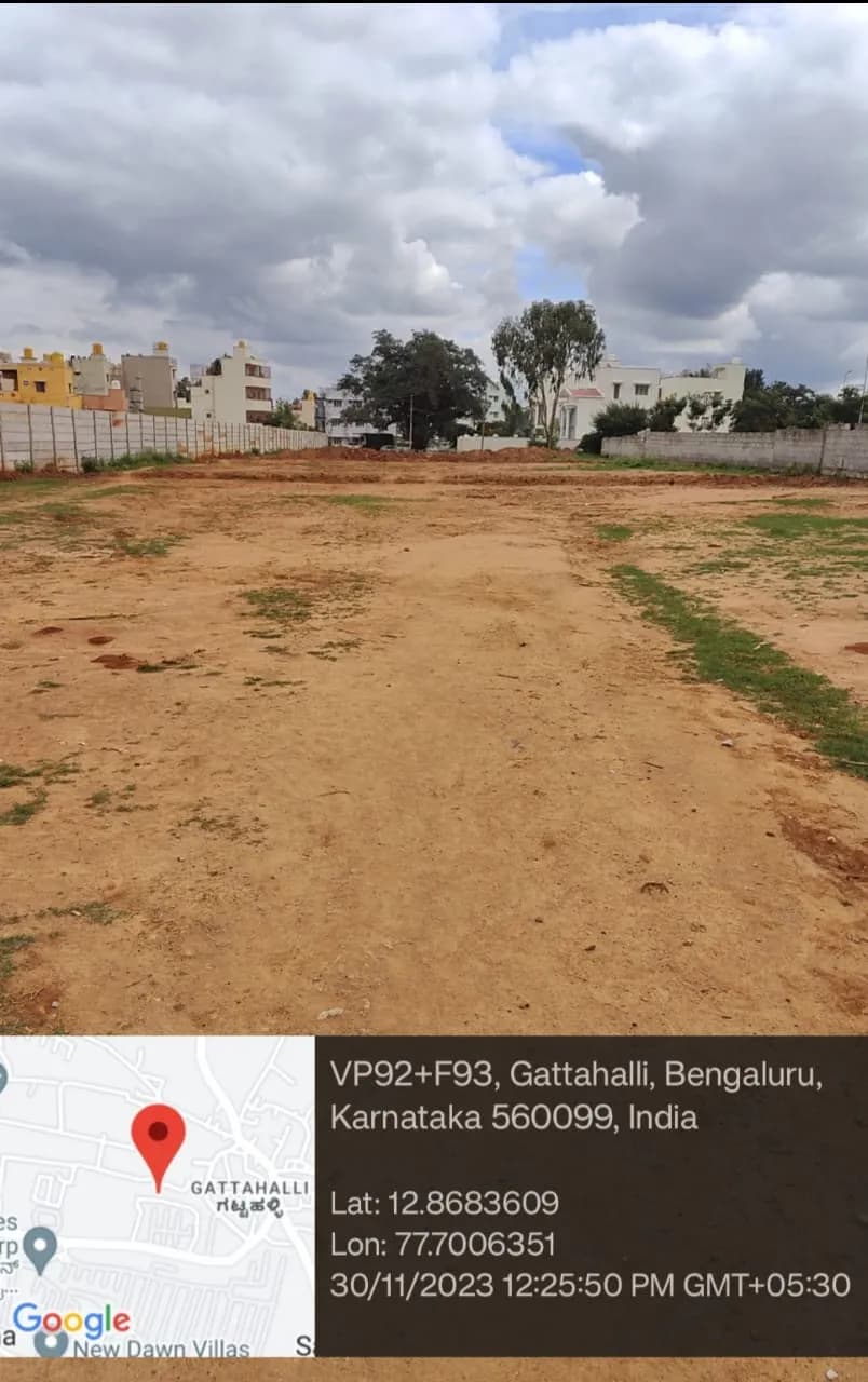 Central Avenue: Site photo filed with Karnataka RERA