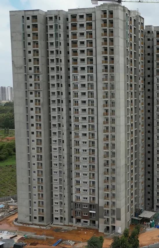 Orchid Life: Site photo filed with Karnataka RERA