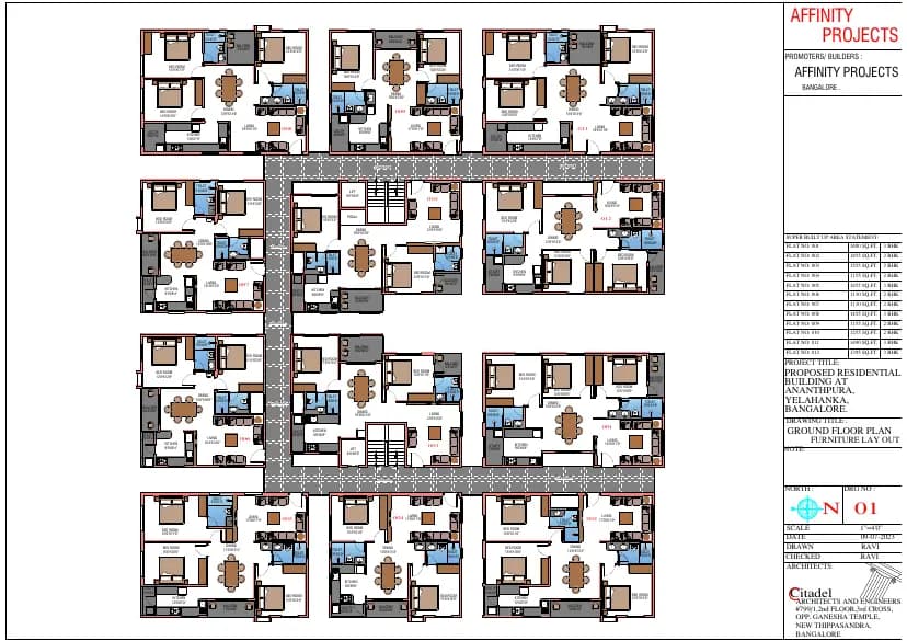 Affinity Gardenia: Brochure (filed with Karnataka RERA)