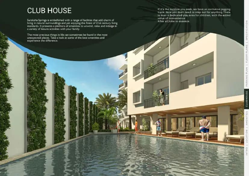 Suraksha Springs: Brochure, page 5 (filed with Karnataka RERA)