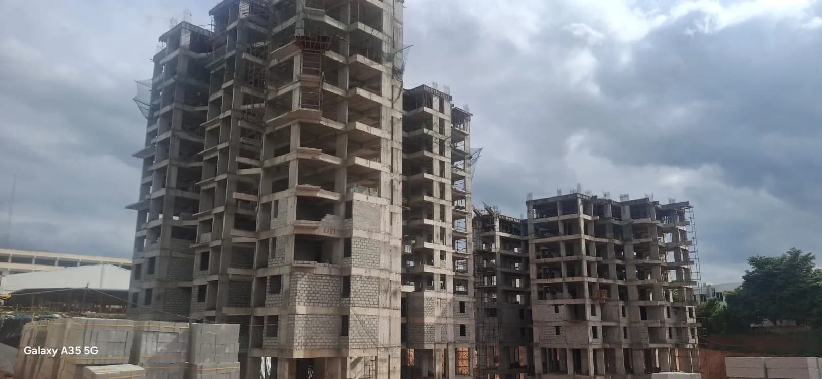 Millionaire Tower: Site photo filed with Karnataka RERA